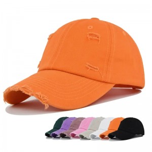 Nagykereskedelem egyedi logó üres sima olcsó apa kopott,nem strukturálatlan, bajba jutott baseball sapkák kalapok
