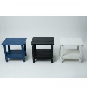 Adirondack oldalsó asztal, különböző színű