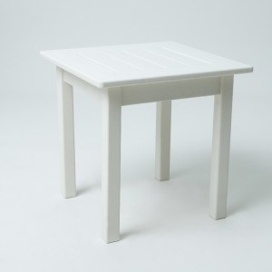 18 hüvelykes műanyag adirondack oldalsó asztal