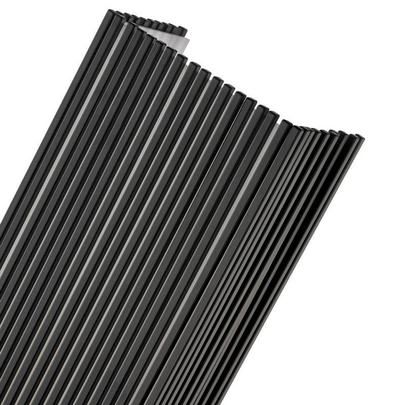 Hampton Inn Hotel Metal Wall Monce matt fekete kivitelű és akril diffúzorral a szálloda tipikus padló folyosóinál