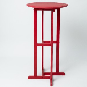 Kerek kültéri oldalsó asztal