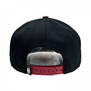 szublimációs divatnyomtatás 6 panel snapback sapka kiváló minőségű poliészter szövet