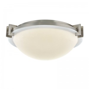 Staybridge Suites Hotel mennyezeti lámpa szálcsiszoltnikkel kivitelben a vendégszobában