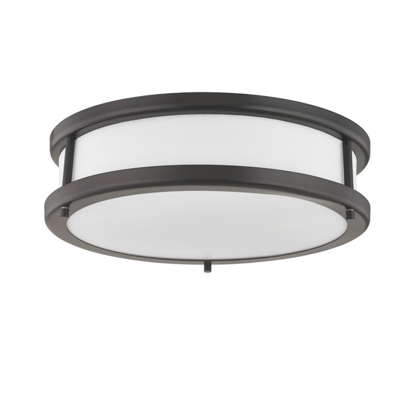 Delta Hotel mennyezeti lámpa sötét bronz kivitelben a vendégszobában és a folyosón