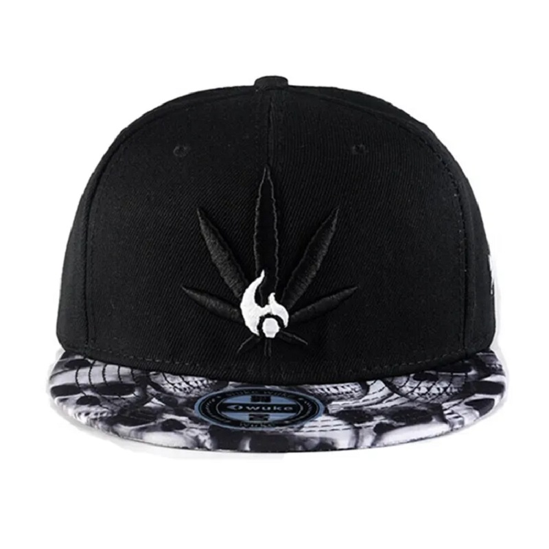 Nagykereskedelmi egyéni 3D hímzés logó hip hop lapos kosárlabda kosárlabda hátlap snapback sapkák