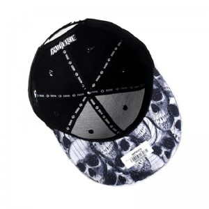 Nagykereskedelmi egyéni 3D hímzés logó hip hop lapos kosárlabda kosárlabda hátlap snapback sapkák