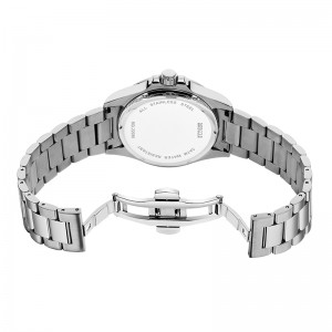 Baogela új kék piros víz szellem figyelő férfiak 50 méter vízálló rozsdamentes acél heveder svájci mozgás relogio masculino 22807