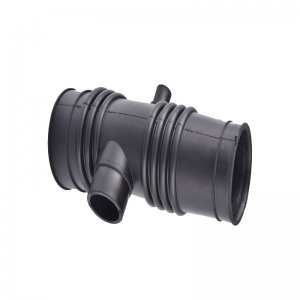 Univerzális fekete autómotor gumi levegő szívó tömlő