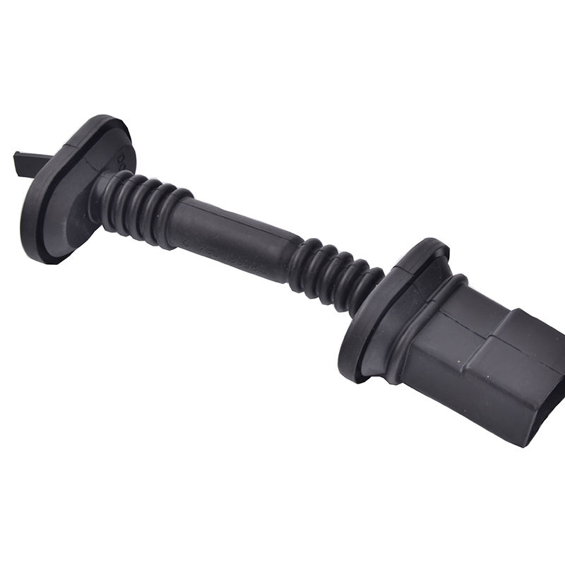 Fekete gumi kábelköteg fújtatók az autóajtóhoz