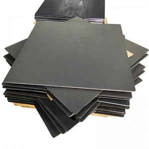 Targonca fekete alumínium ötvözet gumi tányér