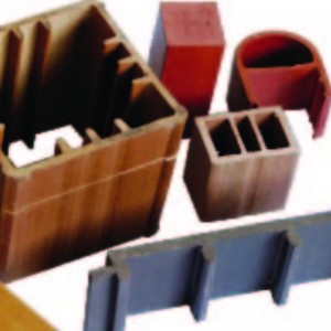 PE Wooden műanyag extrudálási penész Kínában készült