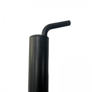 40 mm -es 50 mm -es szénszálas kar az UAV multicopter drónhoz