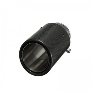 Testreszabott fényes vagy matt szénszálas univerzális autó kipufogógáz és hangtompító a farokcsőhöz