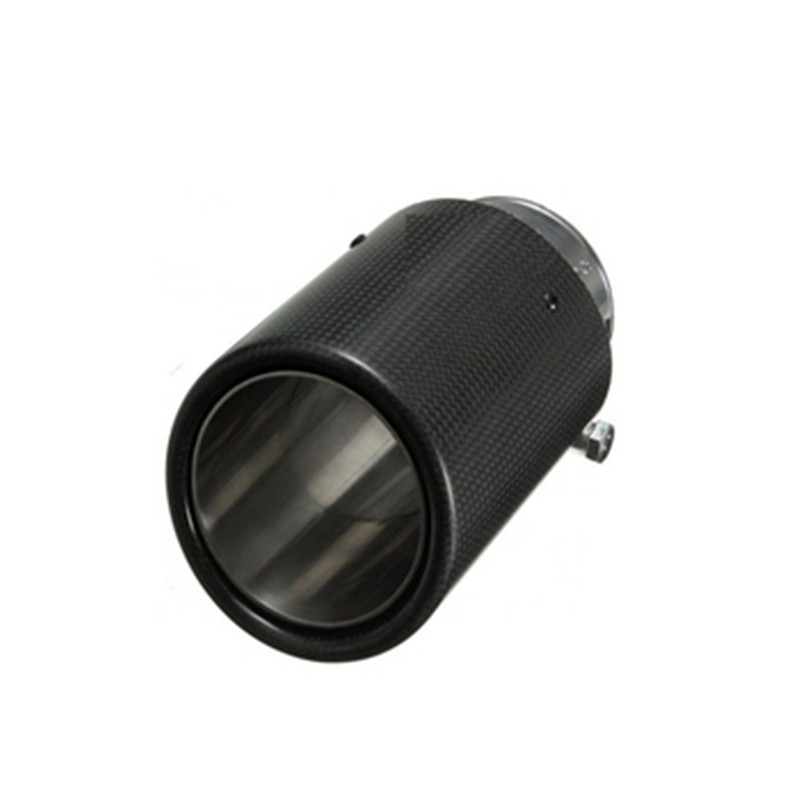 Testreszabott fényes vagy matt szénszálas univerzális autó kipufogógáz és hangtompító a farokcsőhöz