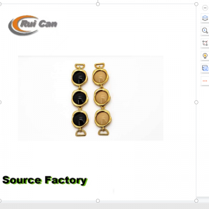 cipőcsap cink ötvözet