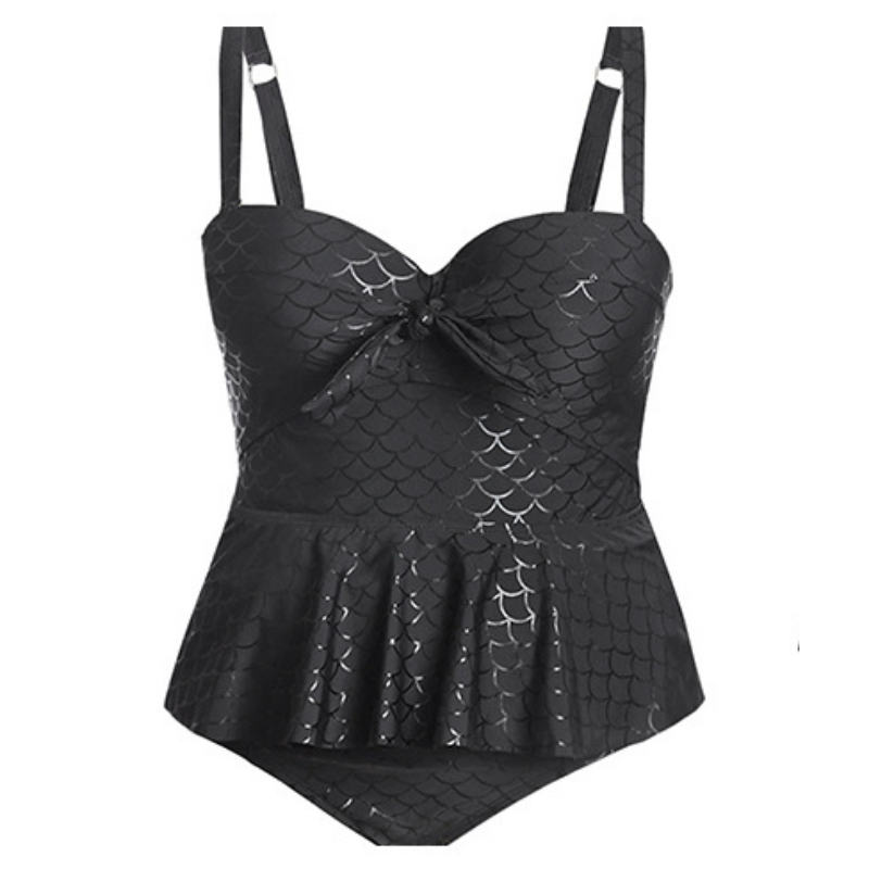 Cső felső hevedernyomtatás egy darab fürdőruhát