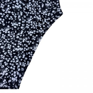 Virágosnyomtatási heveder üreges fürdőruhák