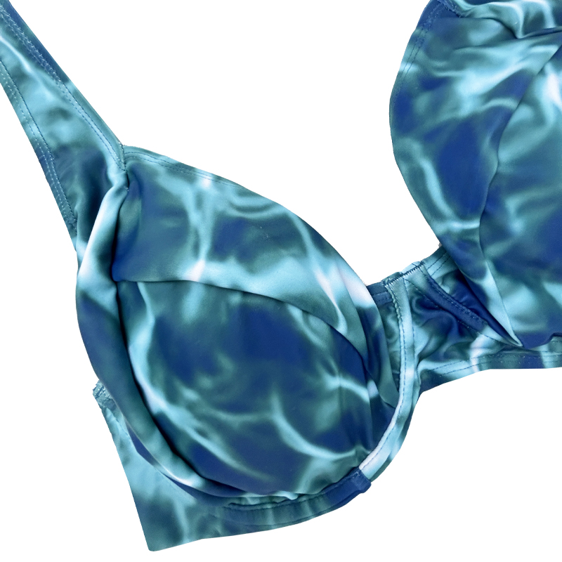 Gradiens hátnélküli heveder fürdőruhák