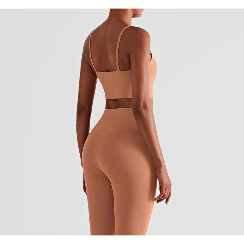 Párnázott heveder u-alakú sport melltartó