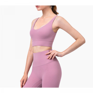 A sokk elleni U-formájú sport melltartó