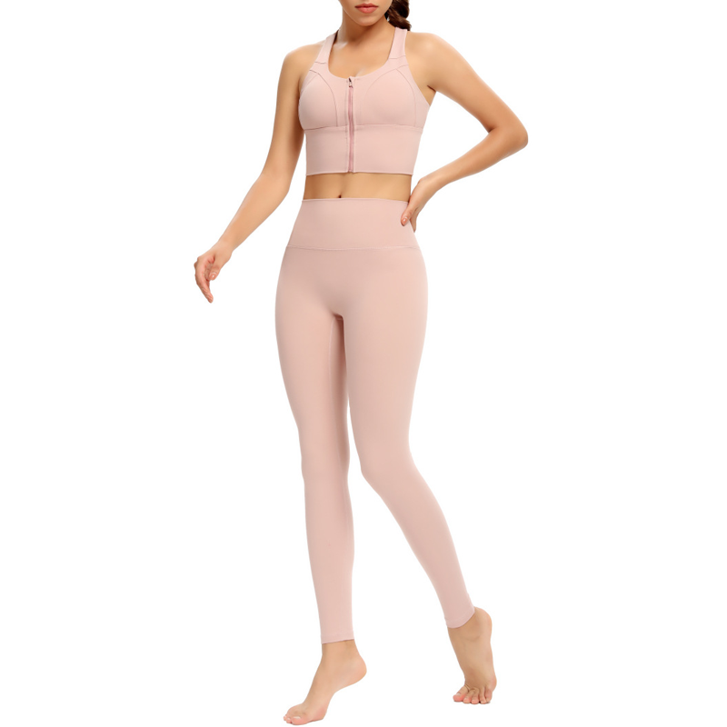 Zipper varratnélküli kereszt jógakészlet