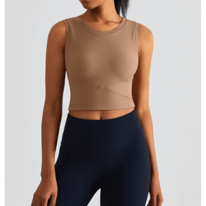 I alakú, egyrészes rögzített csésze jóga mellény