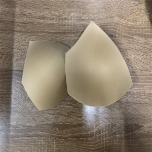 Puha selyem lélegző meztelen melltartó csésze