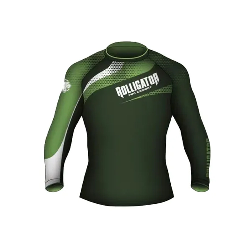 Nagykereskedelem testreszabott ingyenes stílusú kényelmes kisgyermek gyerekek BJJ GI Rash Guard Women Rash Guard