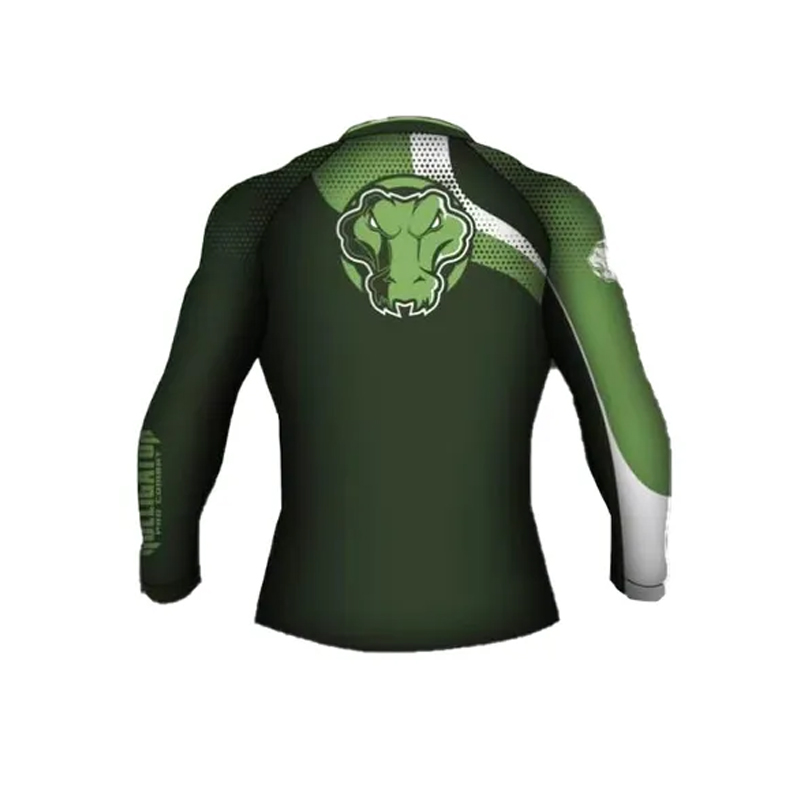 Nagykereskedelem testreszabott ingyenes stílusú kényelmes kisgyermek gyerekek BJJ GI Rash Guard Women Rash Guard