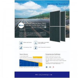 Nagy hatékonyság 465 W fotovoltaikusnapenergia -modul panel rendszer online eladás