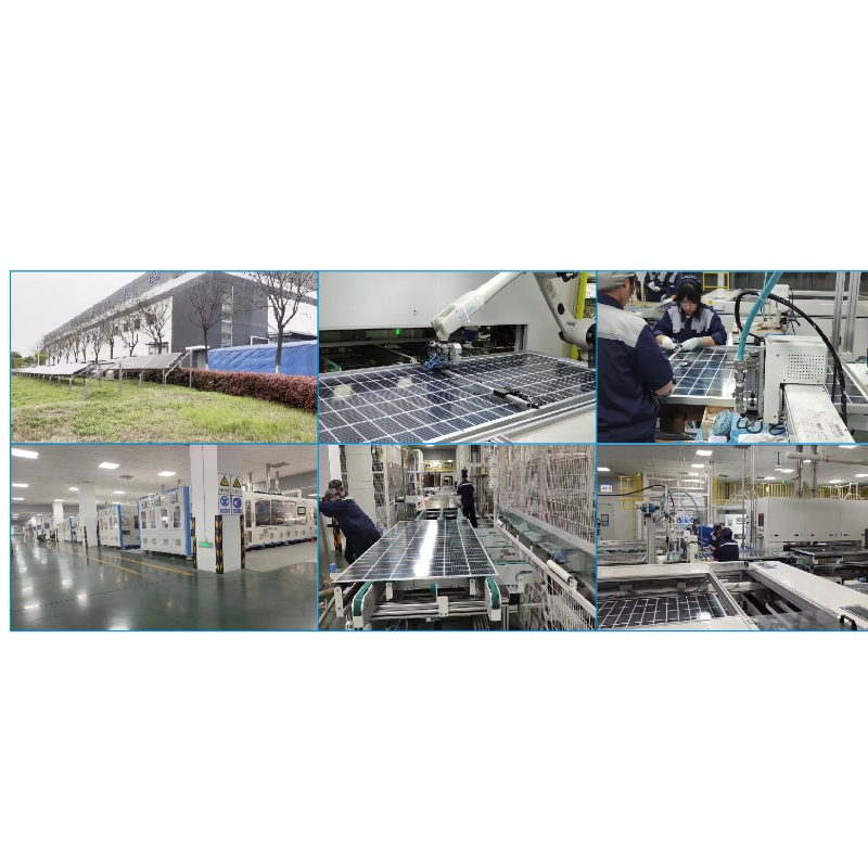 napenergia gyár Kínában