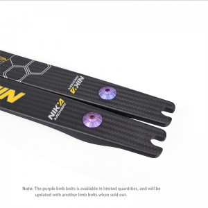 270024 Nika íjászat N3 Pro Carbon végtagok ILF cél lövés a visszatérő íjhoz