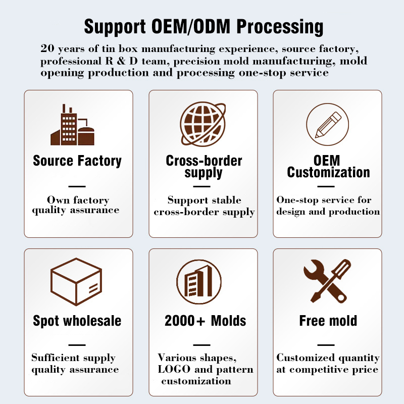 Elektronikai csomagolódoboz ónlemez doboz téglalap alakú doboz ajándékcsomagoló doboz