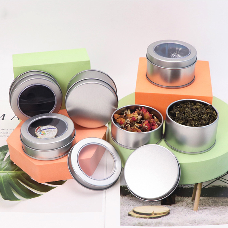 Kerek termékcsomagoló doboz ajándékcsomagoló doboz elektronikus termékcsomagoló doboz ételcsomagoló ón doboz