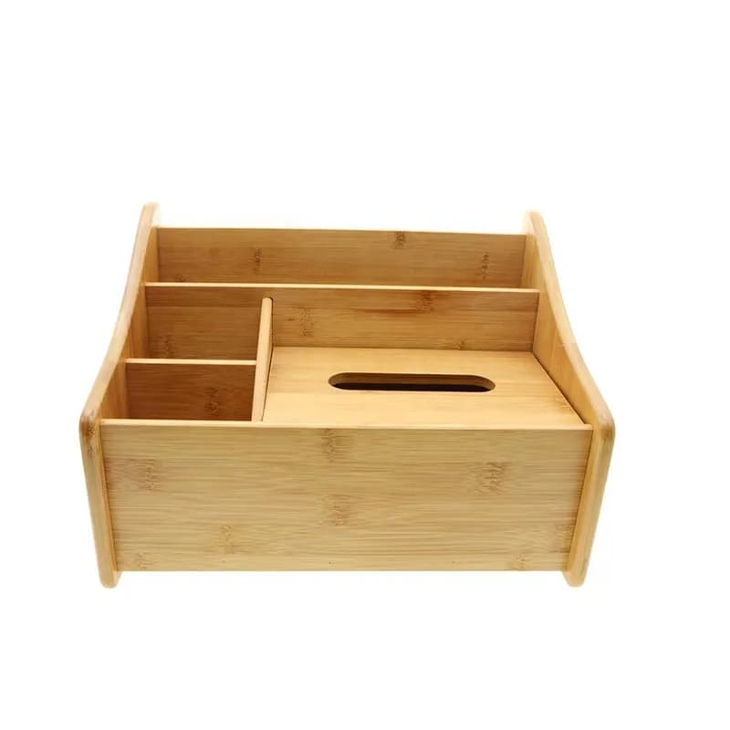 Bambuszasztal -szervező