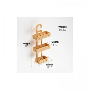 Teljes bambusz függő zuhany állvány