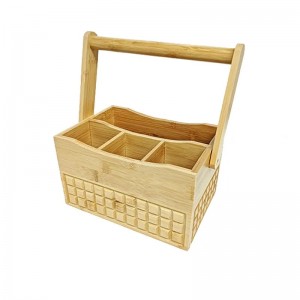 Bambusz többcélú rekesz tároló tartók