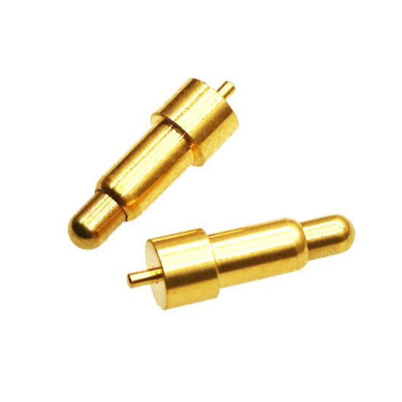 Testreszabott sárgaréz kapcsolattartó pin tavaszi POGO tű elektronikus termékekhez