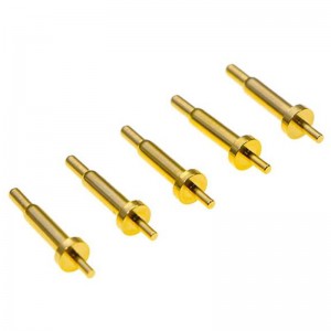 Sárgaréz kapcsolattartó csapok testreszabott POGO PIN Kiváló minőségű a fogyasztói elektronika számára