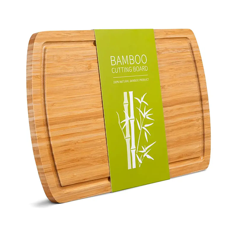 Természetes bambusz vágó tábla