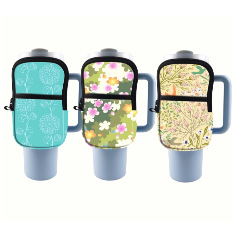 Neoprén vizes palack tasak 40oz 20oz -hoz 30oz,női tornaterem fitnesz kiegészítők állítható hevederrel