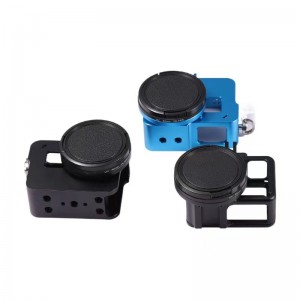 6061 alumínium ötvözet akció kamera ház CNC megmunkálás testreszabott felület eloxálása