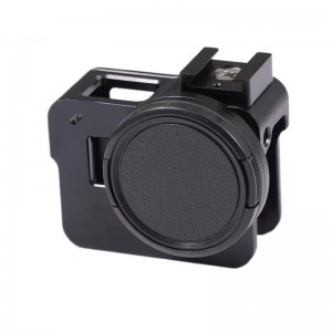 6061 alumínium ötvözet akció kamera ház CNC megmunkálás testreszabott felület eloxálása