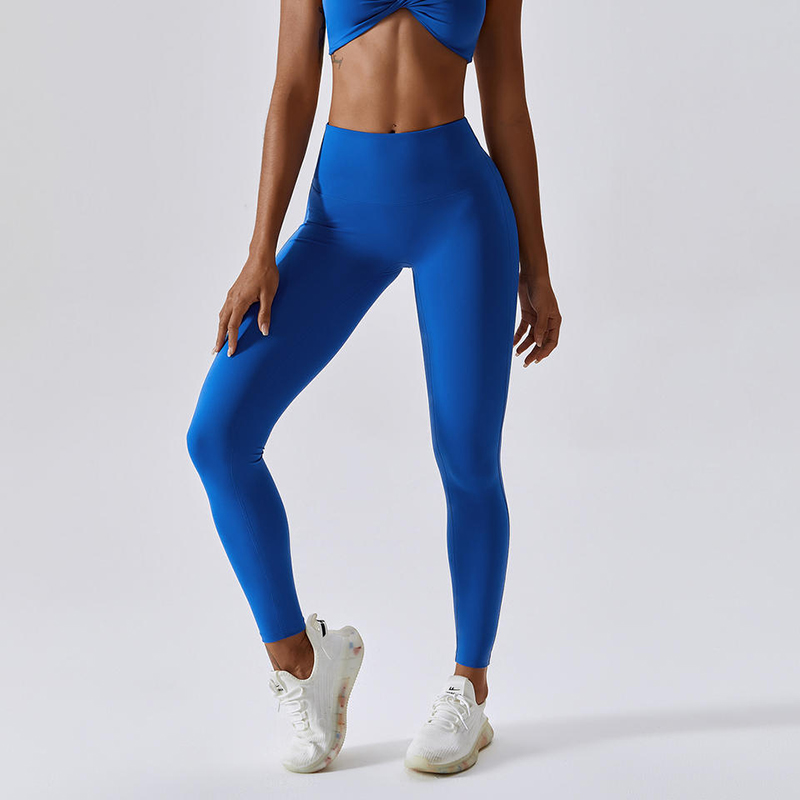 SC101112 Stretch kompressziós zökkenőmentes futó jóga lábak, de emelje fel a magas derékú sportnői tornaterem jóganadrág zsákmány Leggings