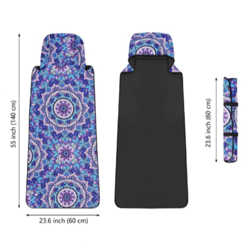 Csúszásmentes egyedinyomtatási autós szőnyegek gumi alapneoprén ülés fedele