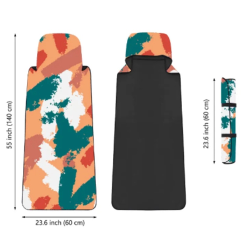 Csúszásmentes egyedinyomtatási autós szőnyegek gumi alapneoprén ülés fedele