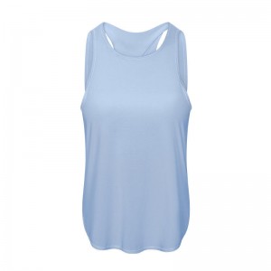 Sc102512 tavaszi divat laza blúz üreges edzés teteje jóganők tartályának felsőnői jóga tankja felsőnyitva