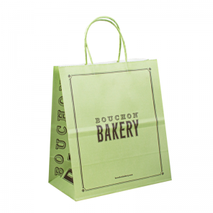 Nagykereskedelmi újrahasznosított anyagok kézműves Bolsa de Papel eldobható barna fehér kraft papírzacskók az élelmiszer -sütemény borcsomagoláshoz