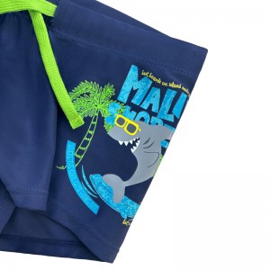 Húzószálú rajzfilm -tervezés Szilárd színű fiú úszónadrágja