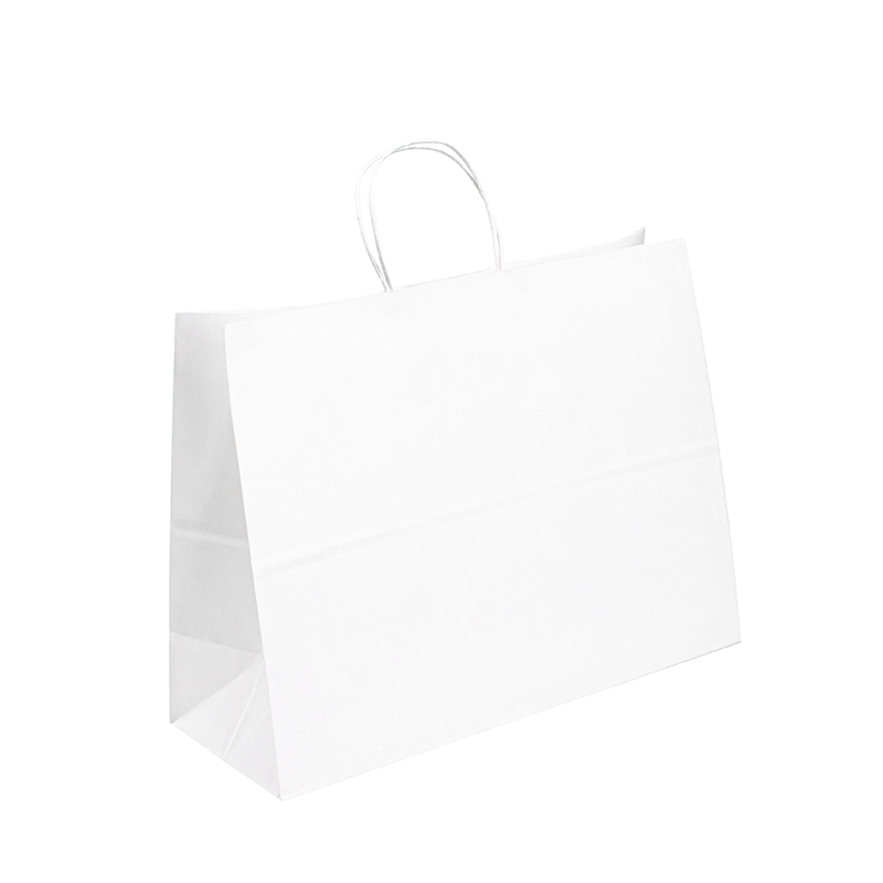 Kraft papírbolt táska papír ajándéktáskák fogantyúk kis bevásárló party papírzsák egyedi